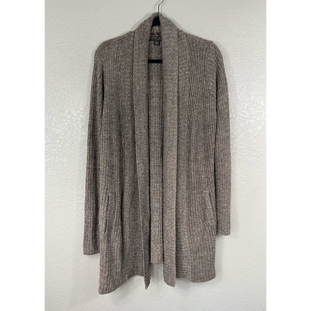 Barefoot Dreams Women's Tan Cardigan - Picture 3 of 8